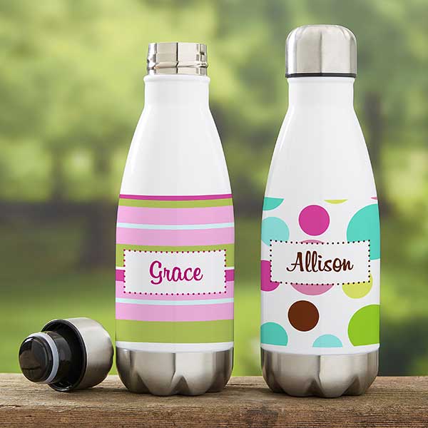 Personalized Bottle Thermos Waterbottle for Kid Personalized Water Bottle Stainless Steel Thermos Bottle Monogrammed Bottle