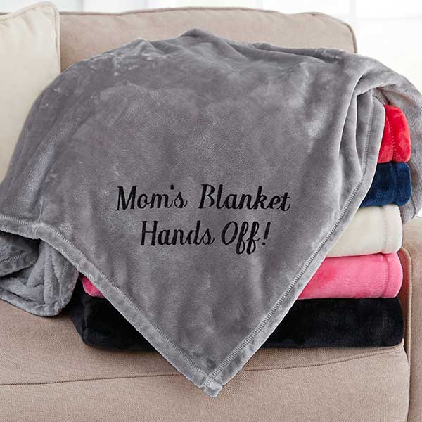 Mom Blanket, Custom Name Blanket, Fleece, Sherpa Blanket