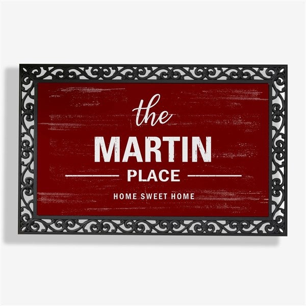 Personalized Doormats - Farmhouse Family Welcome - 21167