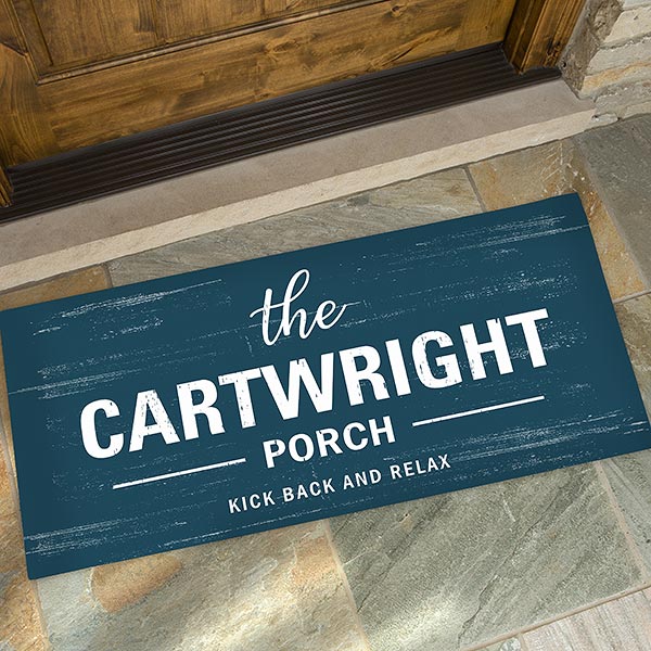 Personalized Doormats - Farmhouse Family Welcome - 21167