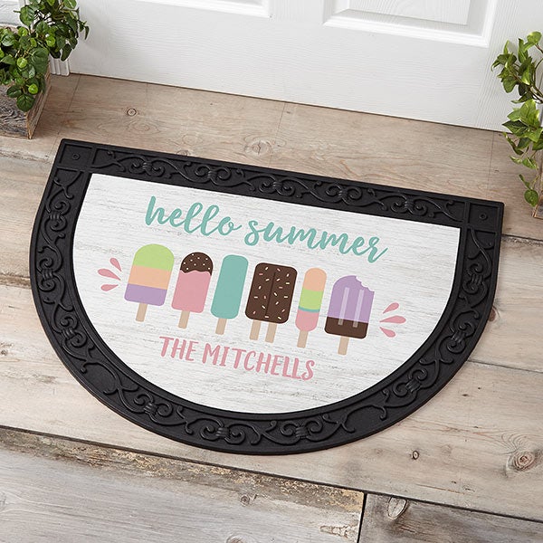 Personalized Summer Doormat - Summer Popsicle - 21175