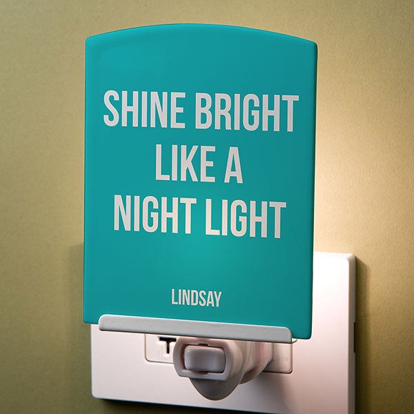Personalized Night Light - Add Your Own Text - 21196