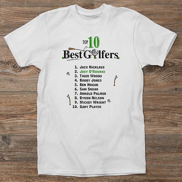 Top Ten Golfers T