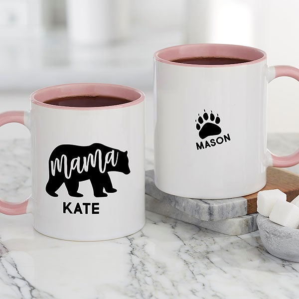 Mama bear travel shop mug