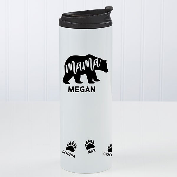 Custom Mama Bear Mug with Personalized Images