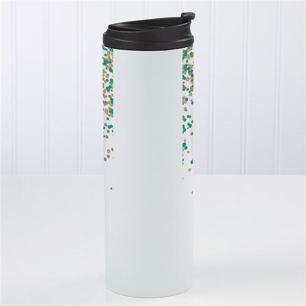 Sparkling Name Personalized Travel Tumbler