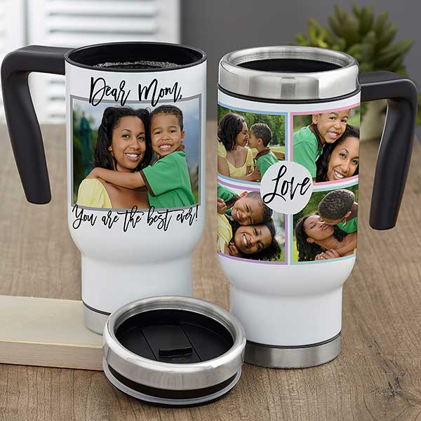 Travel Photo Mug, Travel Collage Mug