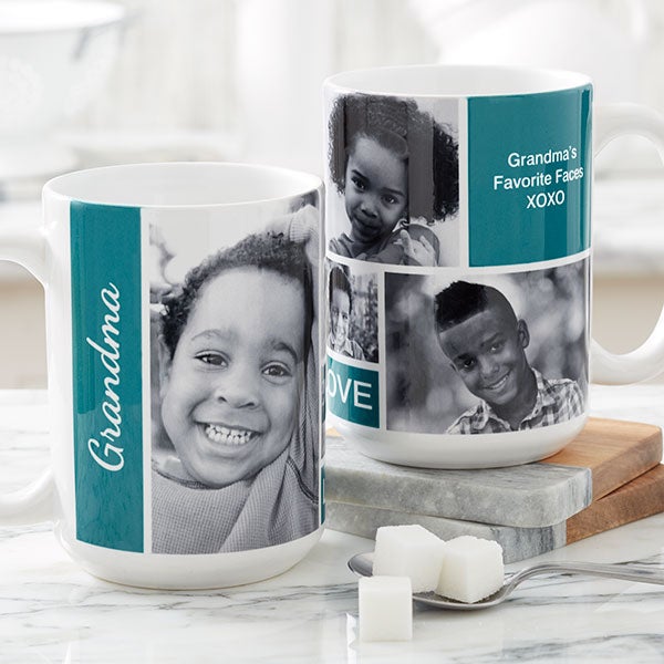 Custom Photo Collage Mugs For Her - 21371
