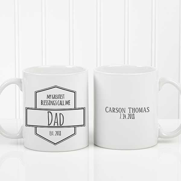 Personalized Coffee Mugs My Greatest Blessings Coffee Mugs My Greatest Blessings