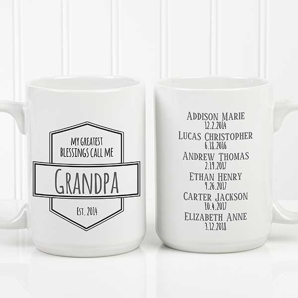 personalized cups for father's day