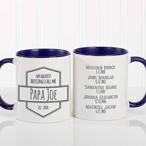 personalized mugs for dad