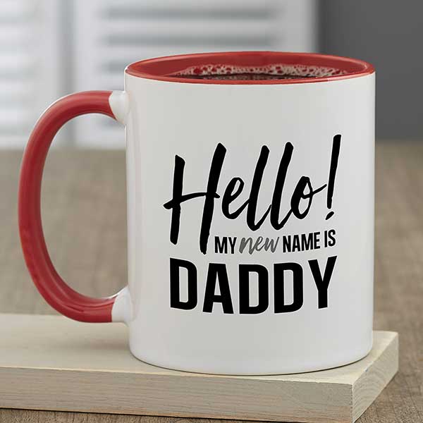 daddy to be mug