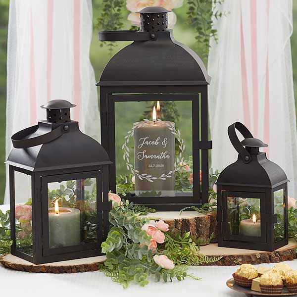 candle lantern set