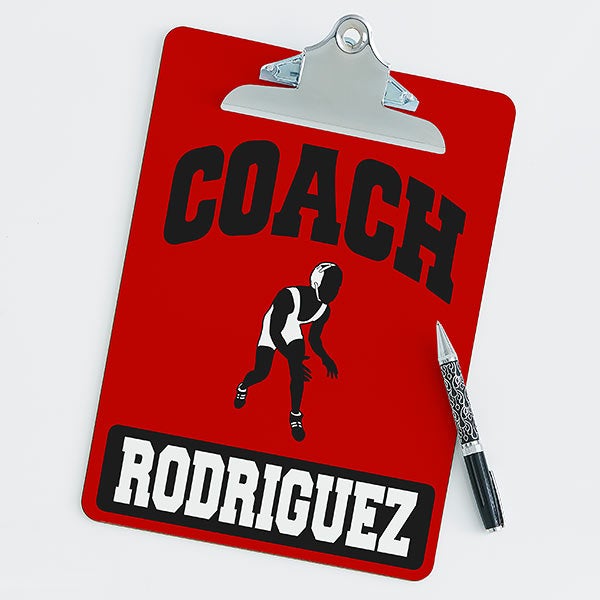 Personalized Clipboards For Wrestling Coaches - 21424