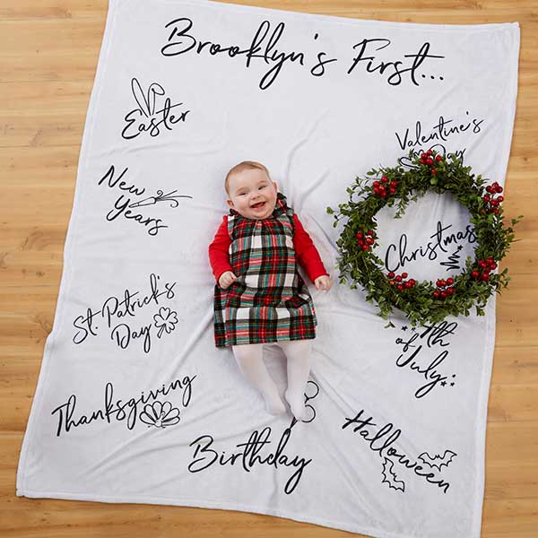 My first online christmas blanket