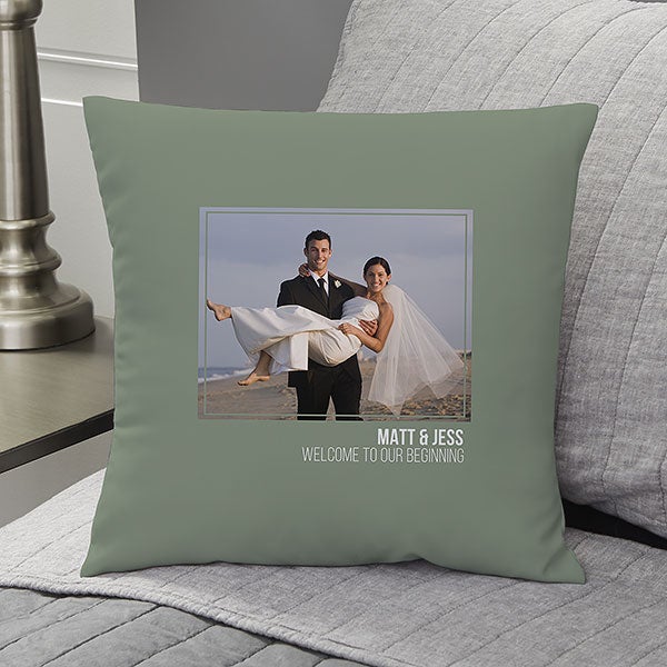 Wedding Photo - Custom Photo Throw Pillows - 21464