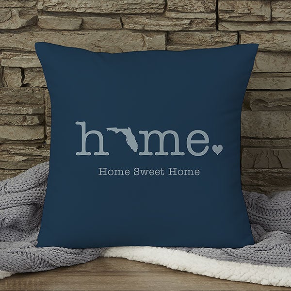 Home State Personalized Throw Pillows - 21527