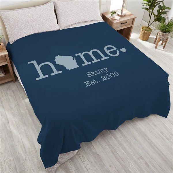 Home State Personalized Blankets - 21528