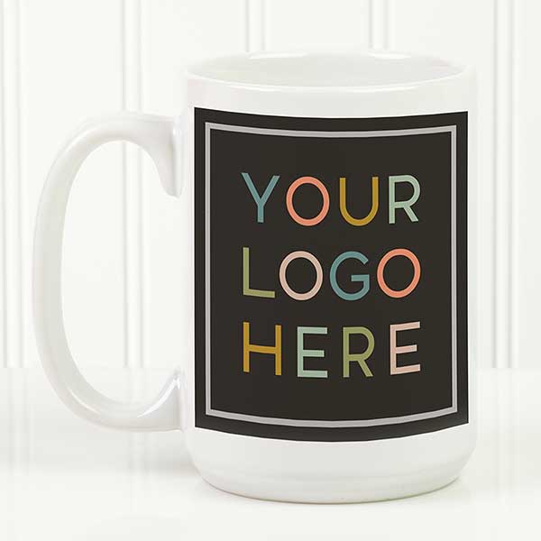 Large 15oz Personalised Mug Custom Photo Logo Cup Image Text Promotional Bulk 