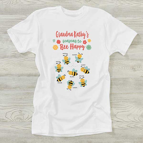 Bee Happy Personalized Ladies Clothing - 21581
