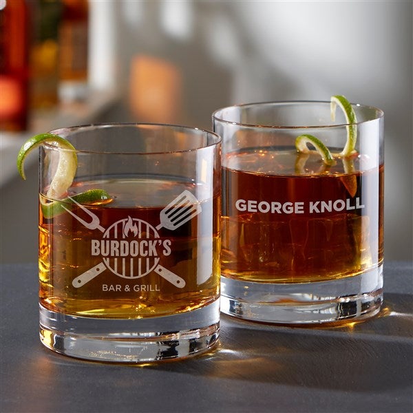 Personalized Luigi Bormioli® Logo Whiskey Glasses  - 21592