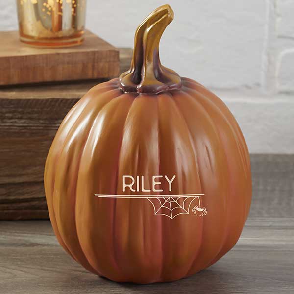 BOO! Personalized Pumpkins - Reusable Halloween Decoration - 21607
