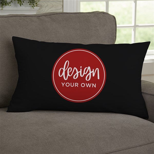 Design Your Own Personalized Lumbar Throw Pillows - 21633