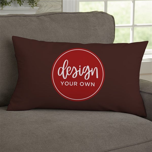 Design Your Own Personalized Lumbar Throw Pillows - 21633
