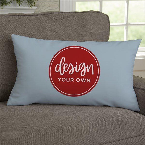 Design Your Own Personalized Lumbar Throw Pillows - 21633