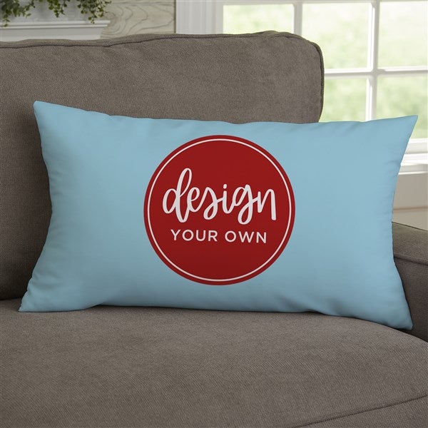 Design Your Own Personalized Lumbar Throw Pillows - 21633