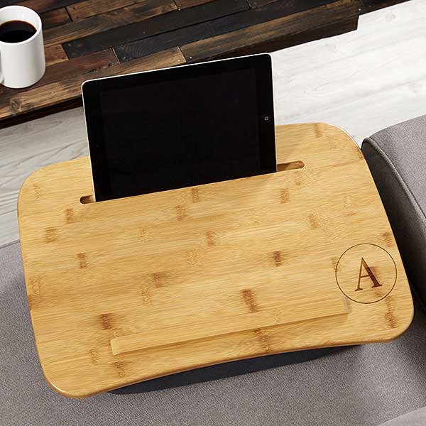 Personalized Bamboo Lap Desk