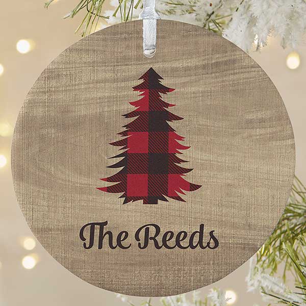 Personalized Christmas Ornaments - Cozy Cabin - 21687