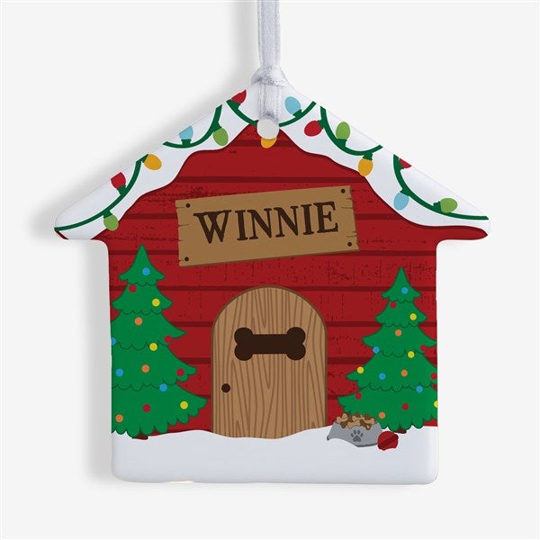 Good Dog! Personalized Dog House Ornament - 21698
