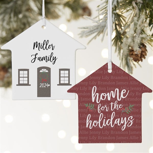 Home For The Holidays Personalized Ornaments - 21700