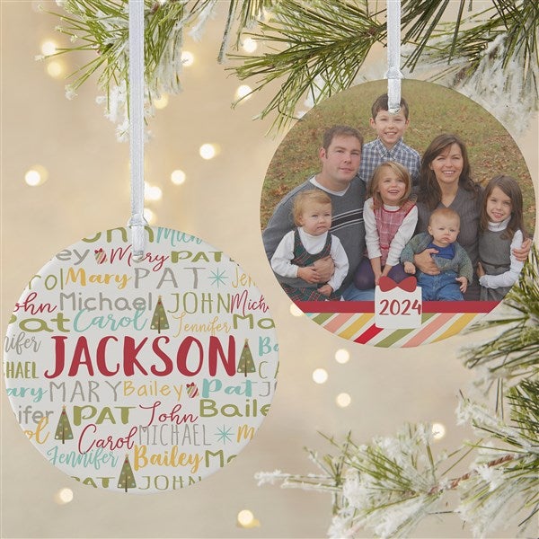 Personalized Family Ornaments - Whimsical Winter - 21702