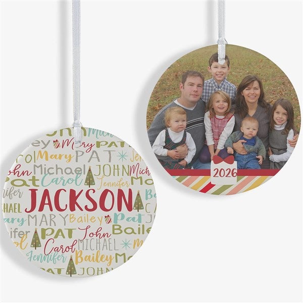 Personalized Family Ornaments - Whimsical Winter - 21702