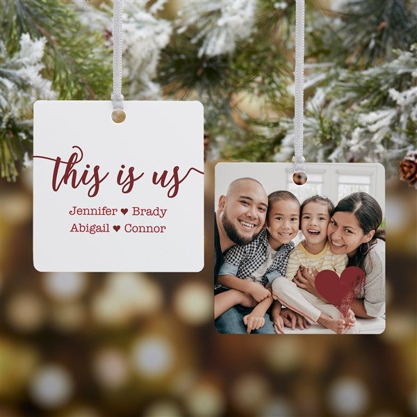 Personalized Christmas Ornaments - This Is Us - 21707