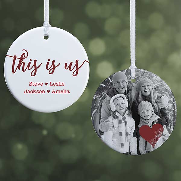 Personalized Christmas Ornaments - This Is Us - 21707
