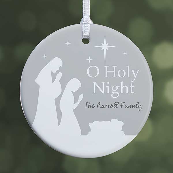 Oh Holy Night Ornament