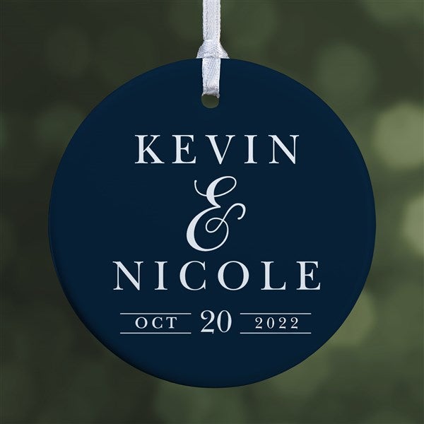Personalized Wedding Ornament - All About The Big Day - 21713
