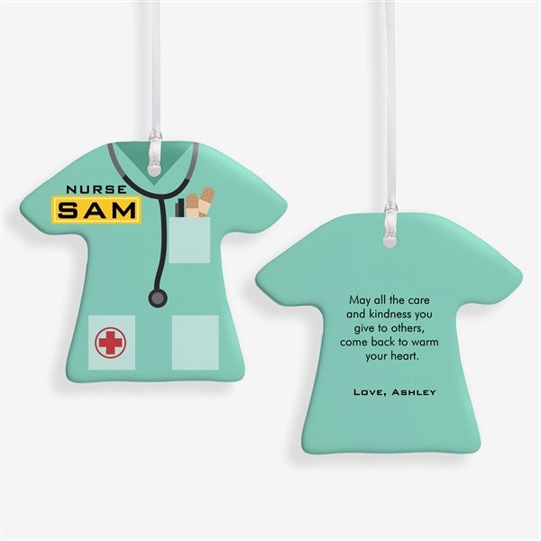 Personalized Nurse Christmas Ornament - 21717