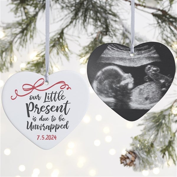 Personalized Expecting Ornament - Our Little Present - 21718