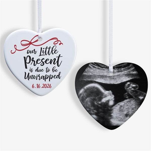 Personalized Expecting Ornament - Our Little Present - 21718