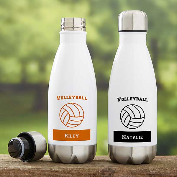 Volleyball Personalized Insulated Water Bottles - 21746
