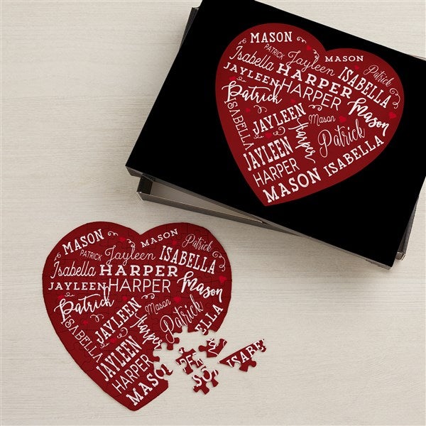 Close to Her Heart Personalized Puzzle - 21764
