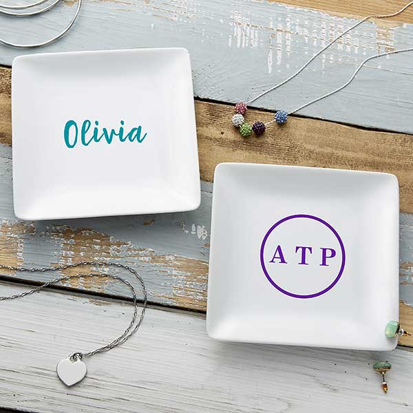 Personalized Ring Dish - Monogram or Name - 21778