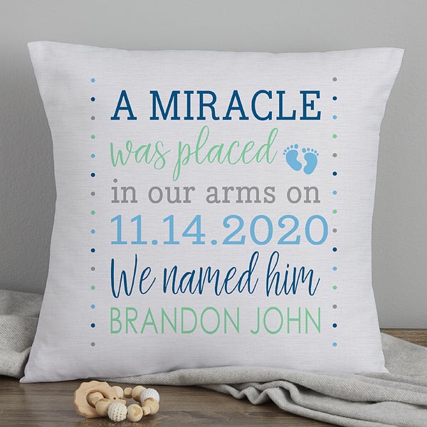 baby boy pillow