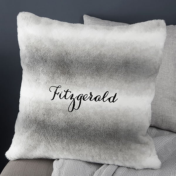fluffy throw pillows