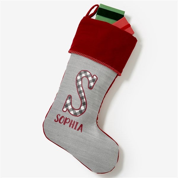 Farmhouse Christmas Personalized Christmas Stockings - 21847