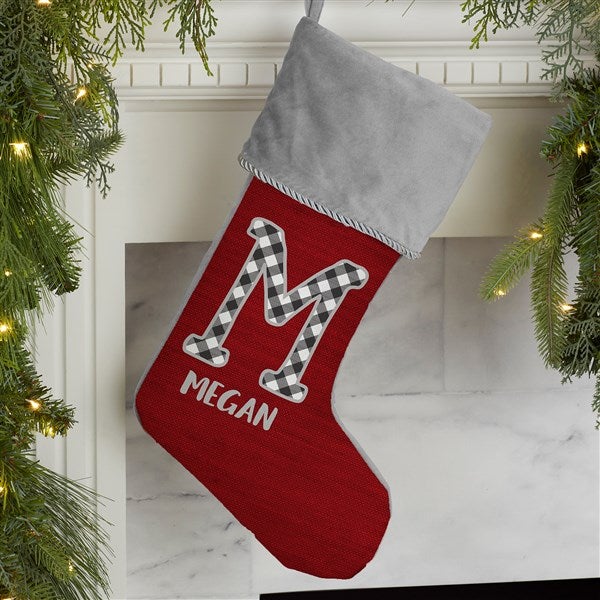 Farmhouse Christmas Personalized Christmas Stockings - 21847